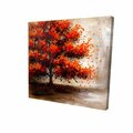 Fondo 12 x 12 in. Tree with Dotted Leaves-Print on Canvas FO3337506